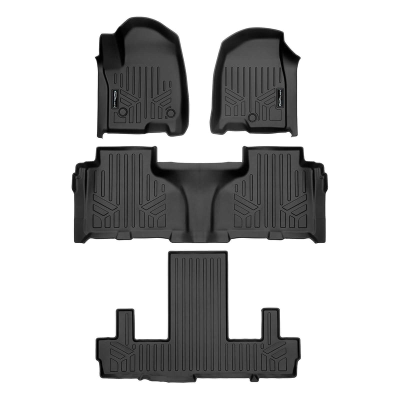 Load image into Gallery viewer, SMARTLINER Custom Fit Floor Liners For 2021-2025 Cadillac Escalade ESV with 2nd Row Bucket Seats
