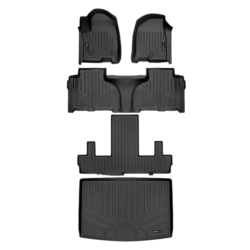 Load image into Gallery viewer, SMARTLINER Custom Fit Floor Liners For 2021-2025 Cadillac Escalade ESV with 2nd Row Bucket Seats
