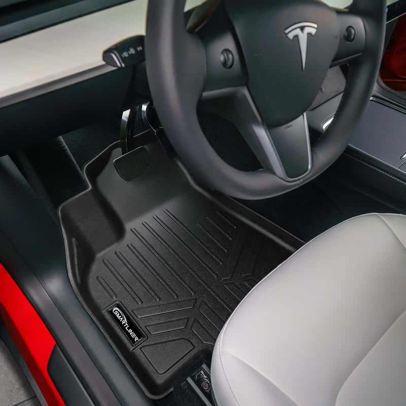 Load image into Gallery viewer, SMARTLINER Custom Fit Floor Liners For 2020-2025 Tesla Model Y (5 Passenger)
