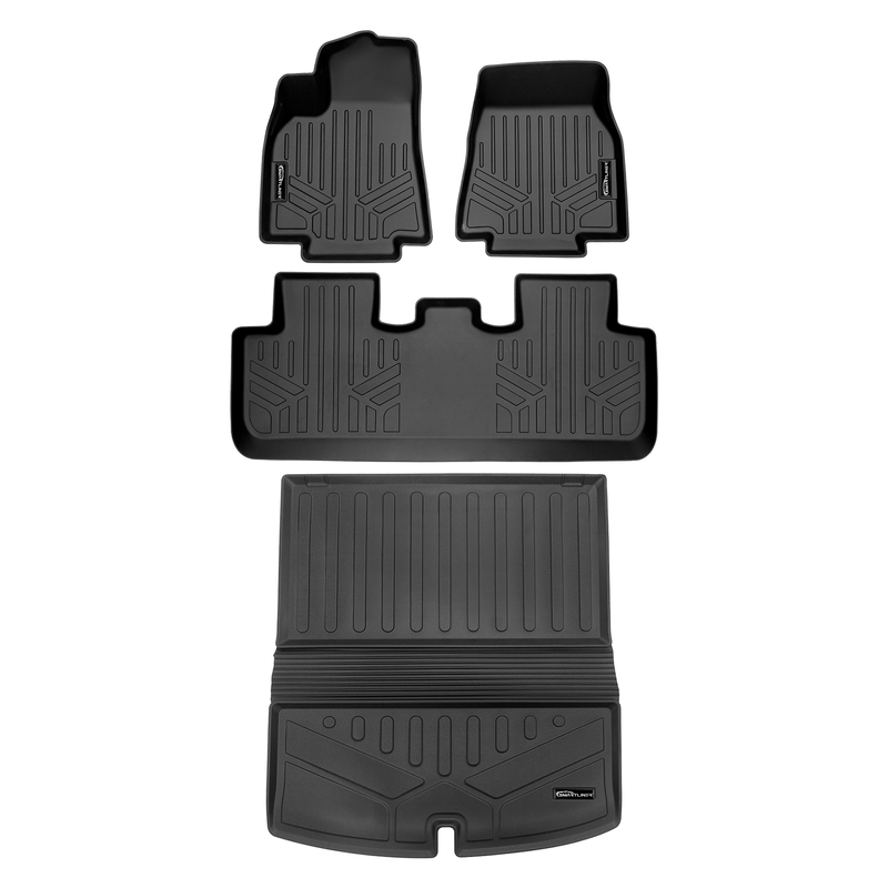 Load image into Gallery viewer, SMARTLINER Custom Fit Floor Liners For for 2020-2024 Tesla Model Y (7 Passenger)
