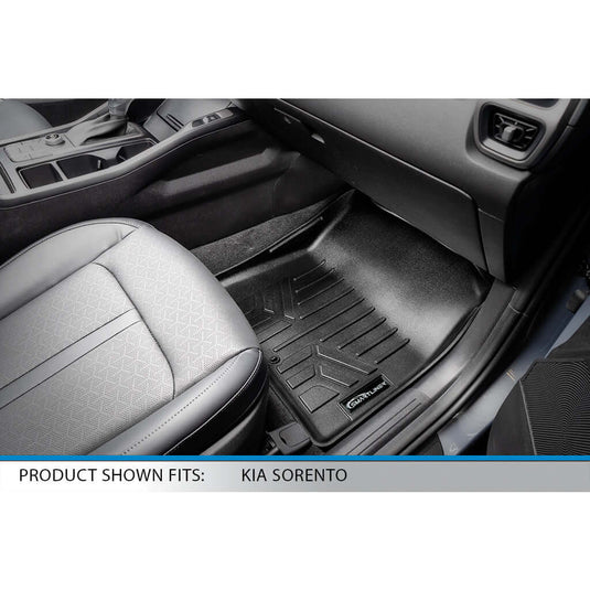 SMARTLINER Custom Fit Floor Liners For 2021-2025 Kia Sorento (with 2nd Row Bucket Seats)