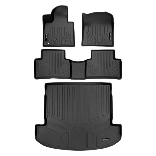 SMARTLINER Custom Fit Floor Liners For 2021-2025 Kia Sorento (with 2nd Row Bucket Seats)