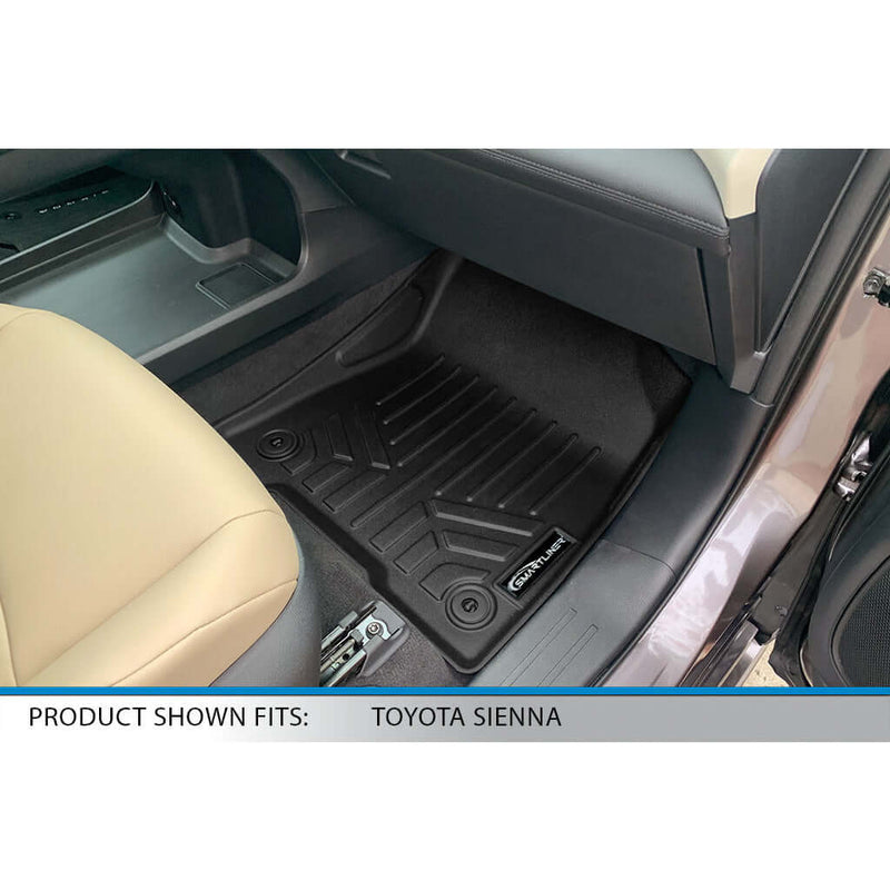 Load image into Gallery viewer, SMARTLINER Custom Fit Floor Liners For 2021-2025 Toyota Sienna with 2nd Row Bucket Seats and Spare Tire
