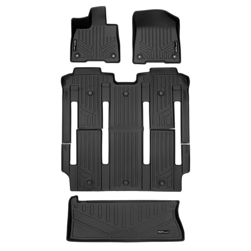 Load image into Gallery viewer, SMARTLINER Custom Fit Floor Liners For 2021-2025 Toyota Sienna with 2nd Row Bucket Seats and Spare Tire
