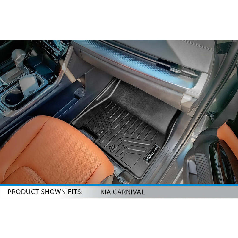 Load image into Gallery viewer, SMARTLINER Custom Fit Floor Liners For 2022-2025 Kia Carnival (7 Passenger Models With 2nd Row VIP Seats)
