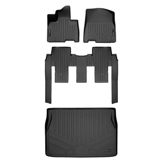 SMARTLINER Custom Fit Floor Liners For 2022-2025 Kia Carnival (Non-Hybrid Models)