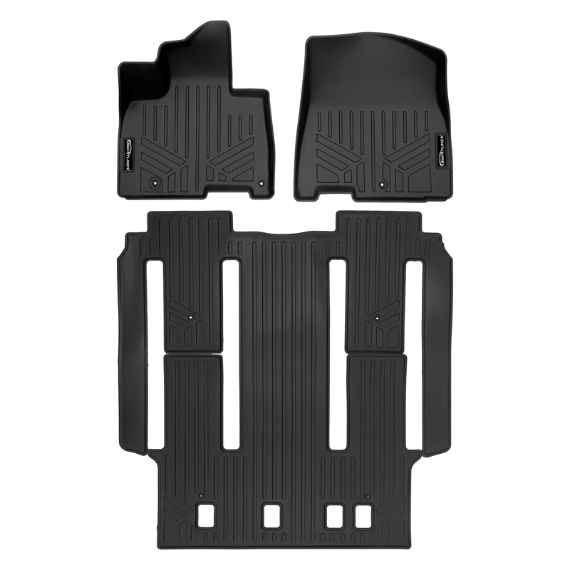 Load image into Gallery viewer, SMARTLINER Custom Fit Floor Liners For 2022-2025 Kia Carnival (7 Passenger Models Without 2nd Row VIP Seats)
