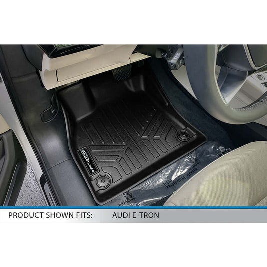 SMARTLINER Custom Fit Floor Liners For 2019-2023 Audi E-Tron /2020-2023 E-Tron Sportback (without 2nd Row Retention)