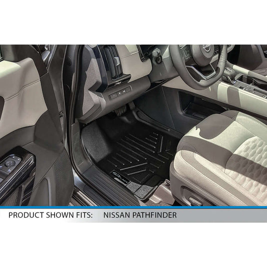 SMARTLINER Custom Fit Floor Liners For 2022-2025 Nissan Pathfinder (7 Passenger)
