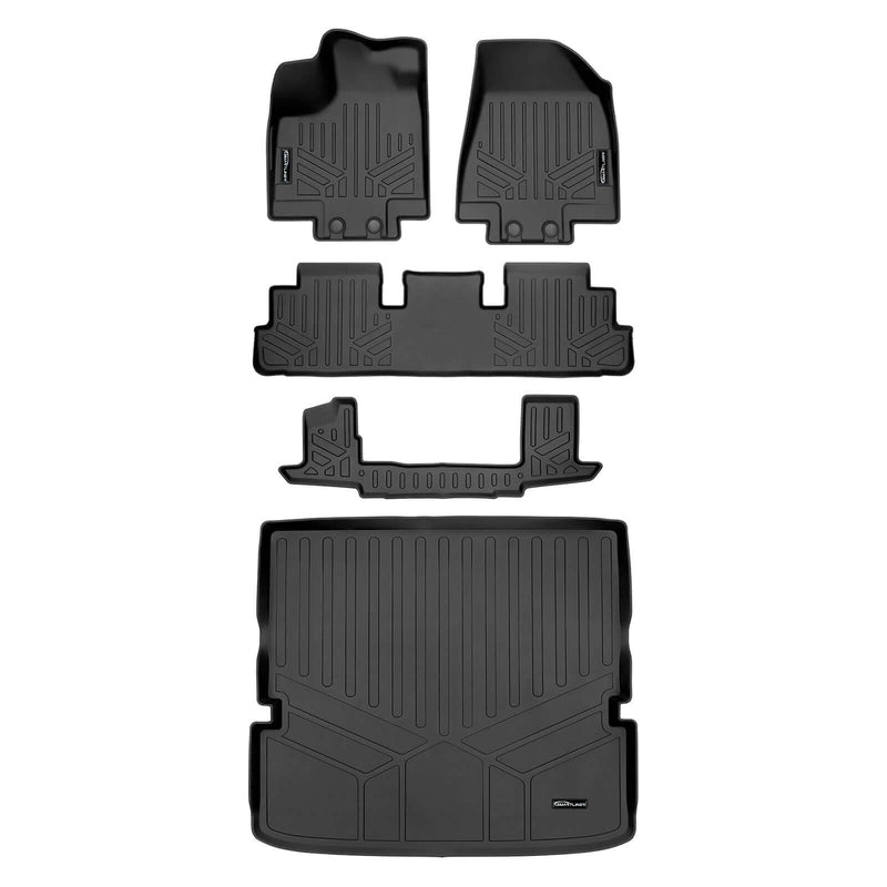 Load image into Gallery viewer, SMARTLINER Custom Fit Floor Liners For 2022-2025 Nissan Pathfinder (7 Passenger)
