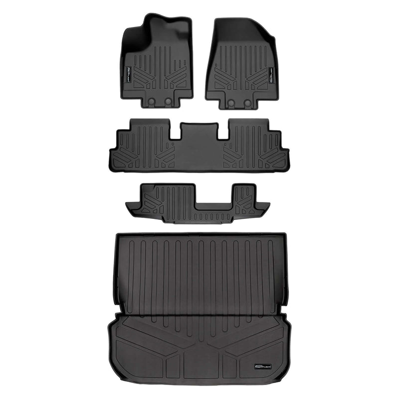 Load image into Gallery viewer, SMARTLINER Custom Fit Floor Liners For 2022-2025 Infiniti QX60 (7 Passenger)
