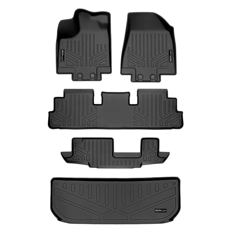 Load image into Gallery viewer, SMARTLINER Custom Fit Floor Liners For 2022-2025 Infiniti QX60 (7 Passenger)
