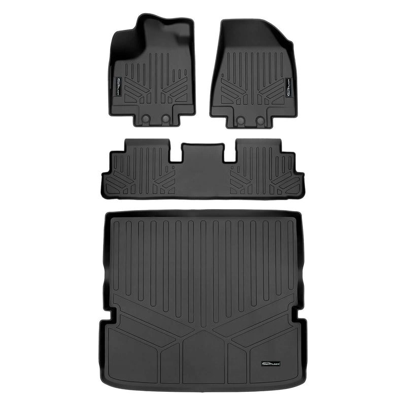 Load image into Gallery viewer, SMARTLINER Custom Fit Floor Liners For 2022-2025 Nissan Pathfinder (8 Passenger)
