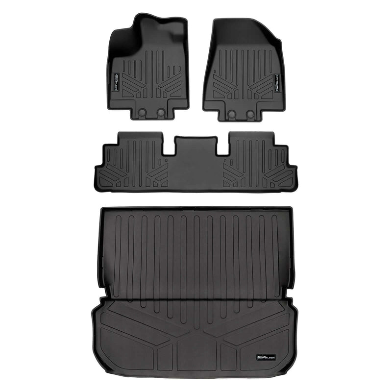 Load image into Gallery viewer, SMARTLINER Custom Fit Floor Liners For 2022-2025 Infiniti QX60 (7 Passenger)
