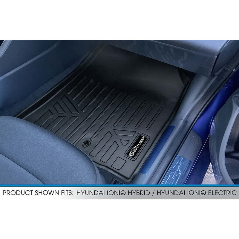 Load image into Gallery viewer, SMARTLINER Custom Fit Floor Liners For 2017-2022 Hyundai IONIQ Hybrid (Does Not Fit Electric Models)
