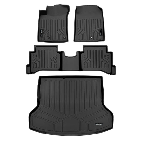 SMARTLINER Custom Fit Floor Liners For 2017-2022 Hyundai IONIQ Hybrid (Does Not Fit Electric Models)