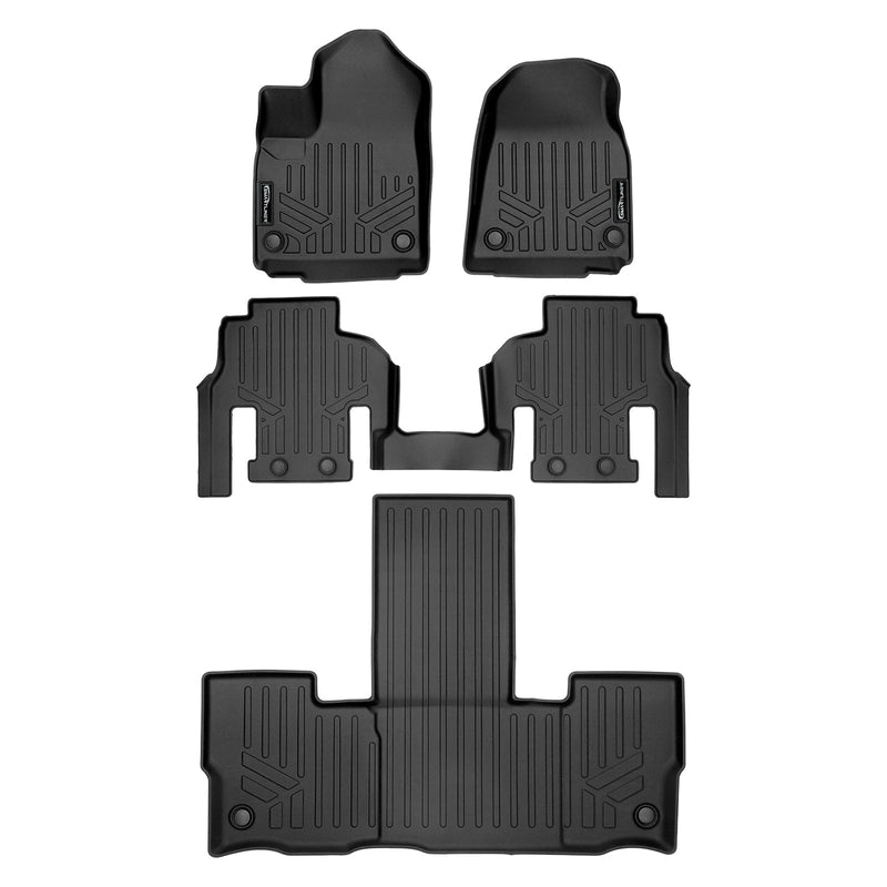 Load image into Gallery viewer, SMARTLINER Custom Fit Floor Liners For 2022-2025 Jeep Wagoneer (7 Passenger Model)
