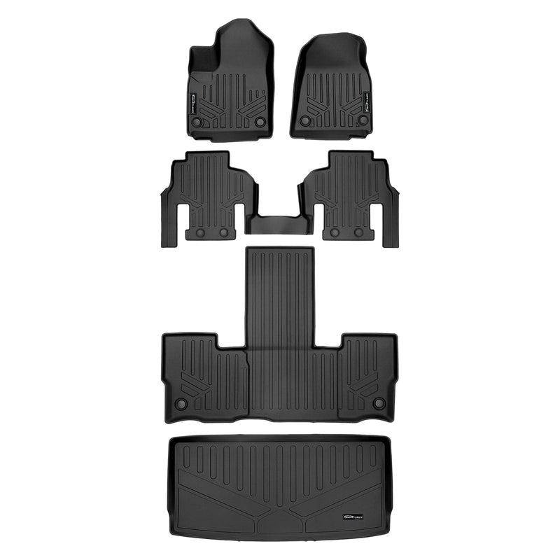 Load image into Gallery viewer, SMARTLINER Custom Fit Floor Liners For 2022-2025 Jeep Wagoneer (7 Passenger Model)
