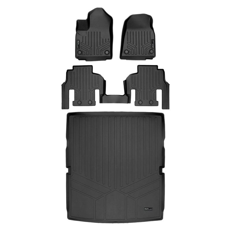 Load image into Gallery viewer, SMARTLINER Custom Fit Floor Liners For 2022-2025 Jeep Wagoneer (7 Passenger Model)

