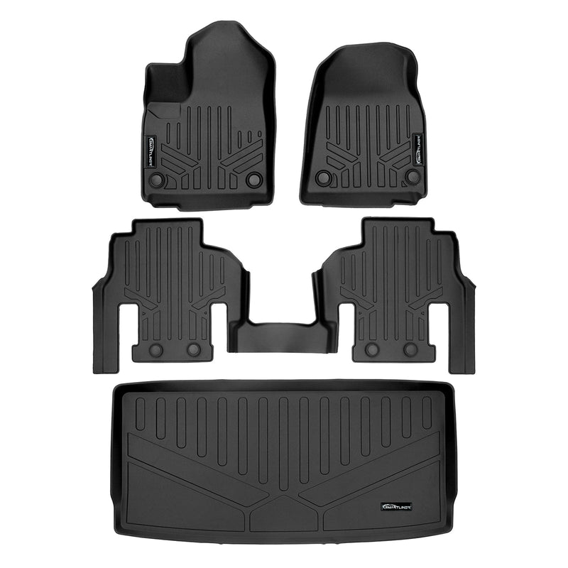 Load image into Gallery viewer, SMARTLINER Custom Fit Floor Liners For 2022-2025 Jeep Wagoneer (7 Passenger Model)

