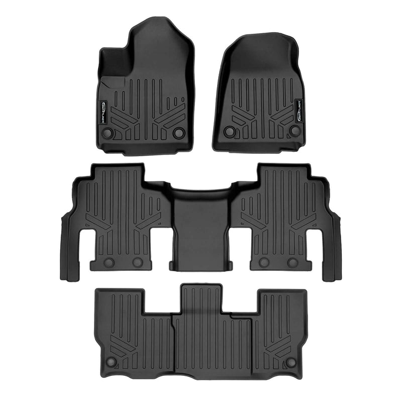 Load image into Gallery viewer, SMARTLINER Custom Fit Floor Liners For 2023-2025 Jeep Grand Wagoneer L (8 Passenger Model)
