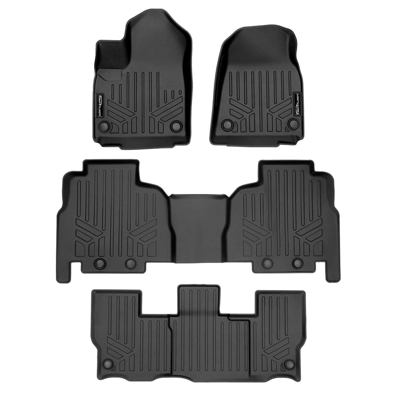 Load image into Gallery viewer, SMARTLINER Custom Fit Floor Liners For 2022-2025 Jeep Wagoneer (8 Passenger Model)
