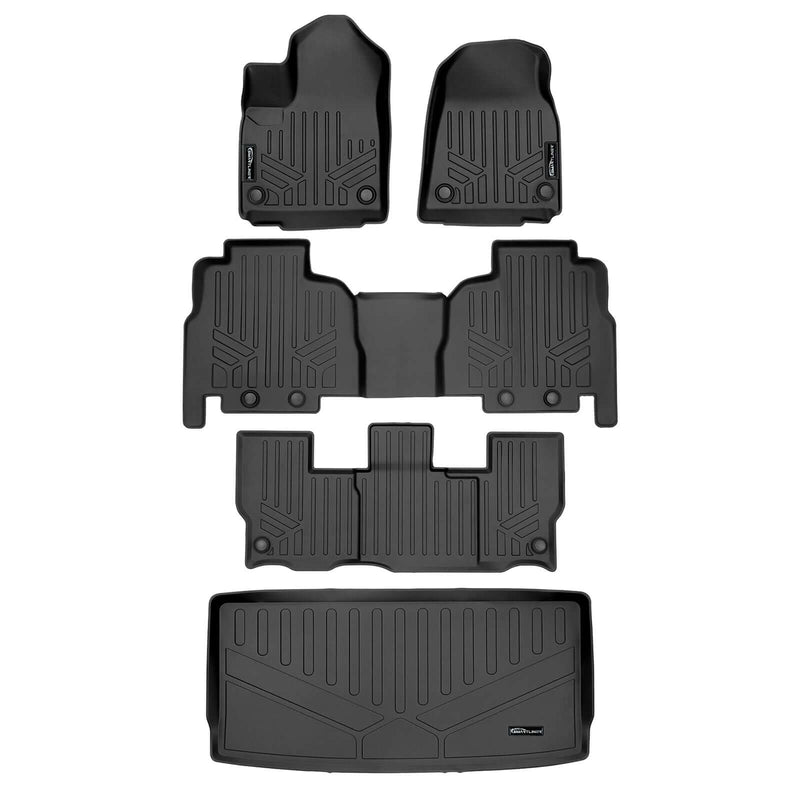 Load image into Gallery viewer, SMARTLINER Custom Fit Floor Liners For 2022-2025 Jeep Wagoneer (8 Passenger Model)

