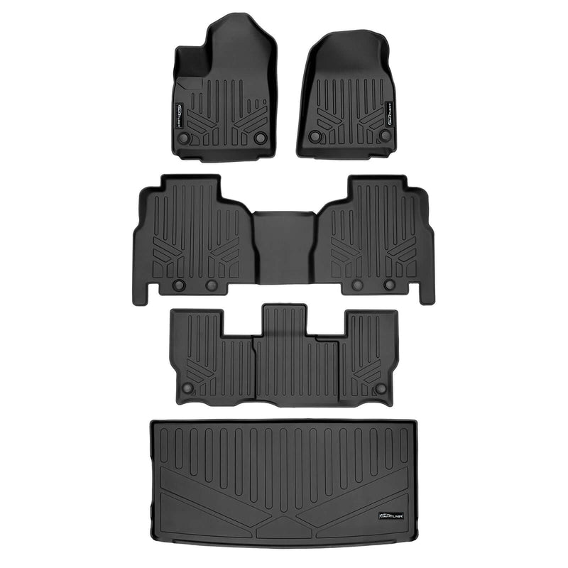 Load image into Gallery viewer, SMARTLINER Custom Fit Floor Liners For 2022-2025 Jeep Grand Wagoneer (8 Passenger Model)
