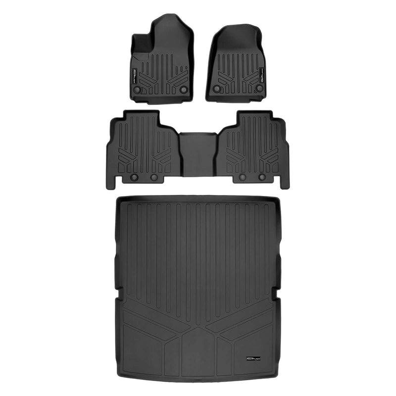 Load image into Gallery viewer, SMARTLINER Custom Fit Floor Liners For 2022-2025 Jeep Wagoneer (8 Passenger Model)
