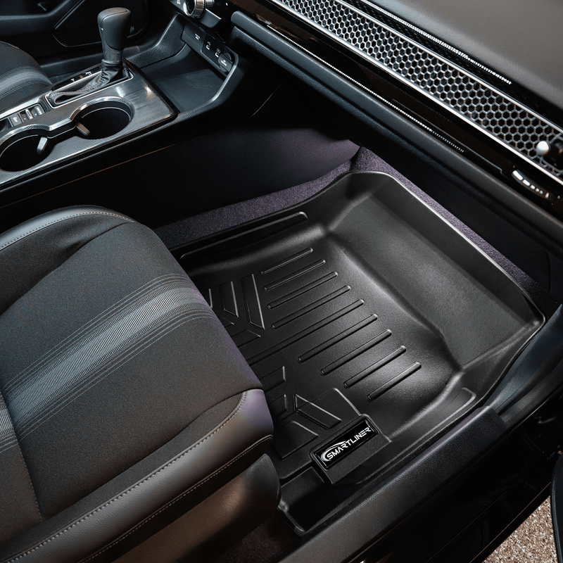 Load image into Gallery viewer, SMARTLINER Custom Fit Floor Liners For 2022-2025 Honda Civic Sedan w/o 2nd Row USB Ports
