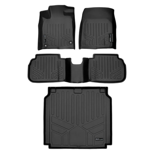 SMARTLINER Custom Fit Floor Liners For 2024-2025 Acura Integra/Integra Type S (with 2nd Row USB Ports)