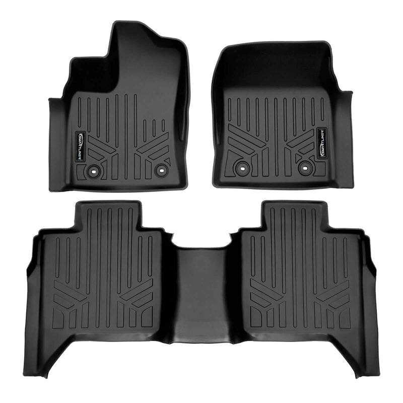 Load image into Gallery viewer, SMARTLINER Custom Fit Floor Liners For 2022-2025 Toyota Tundra/Tundra Hybrid (CrewMax Cab) with Underseat Storage
