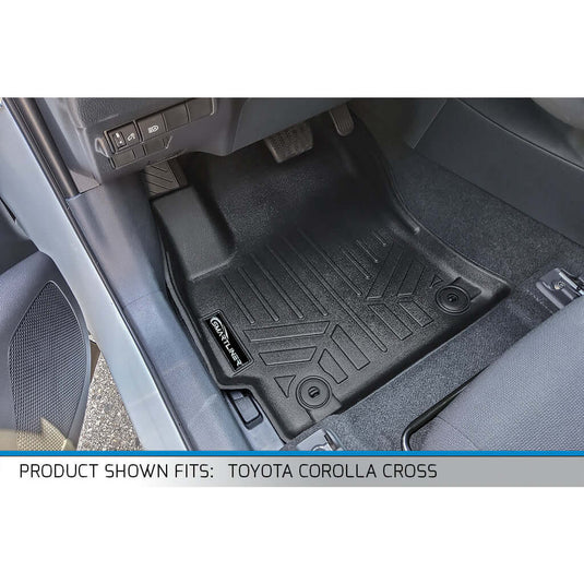 SMARTLINER Custom Fit Floor Liners For 2022-2025 Toyota Corolla Cross (Fits FWD)
