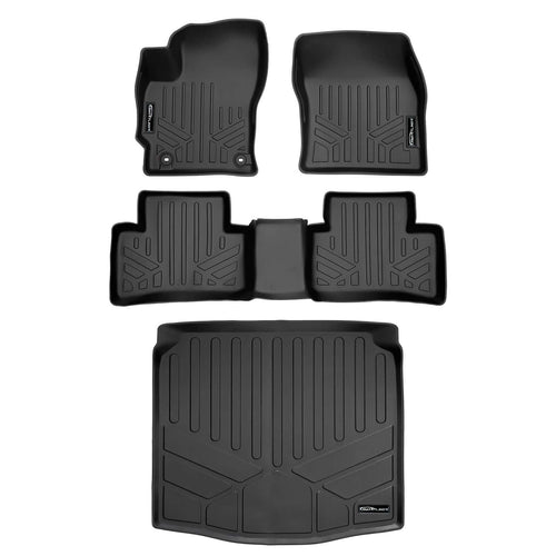 SMARTLINER Custom Fit Floor Liners For 2022-2025 Toyota Corolla Cross (Fits FWD)