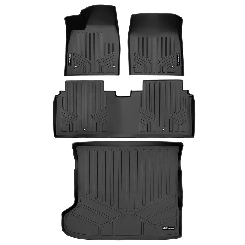 Load image into Gallery viewer, SMARTLINER Custom Fit Floor Liners For 2022-2024 Kia EV6 (1st Row Power Seats)
