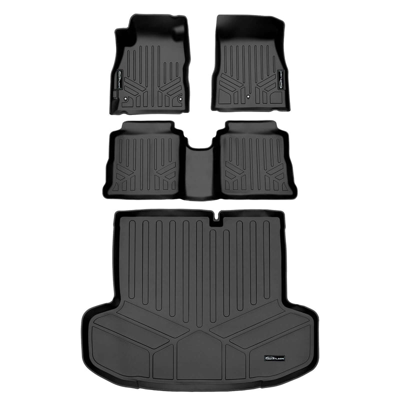 Load image into Gallery viewer, SMARTLINER Custom Fit Floor Liners For 2020-2025 Nissan Versa (Automatic Transmission)

