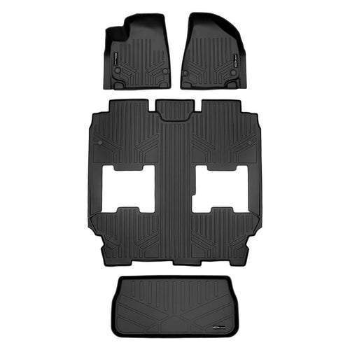 Smart Trim™ Custom Fit Floor Liners For 2021-2024 Chrysler Pacifica Limited Hybrid