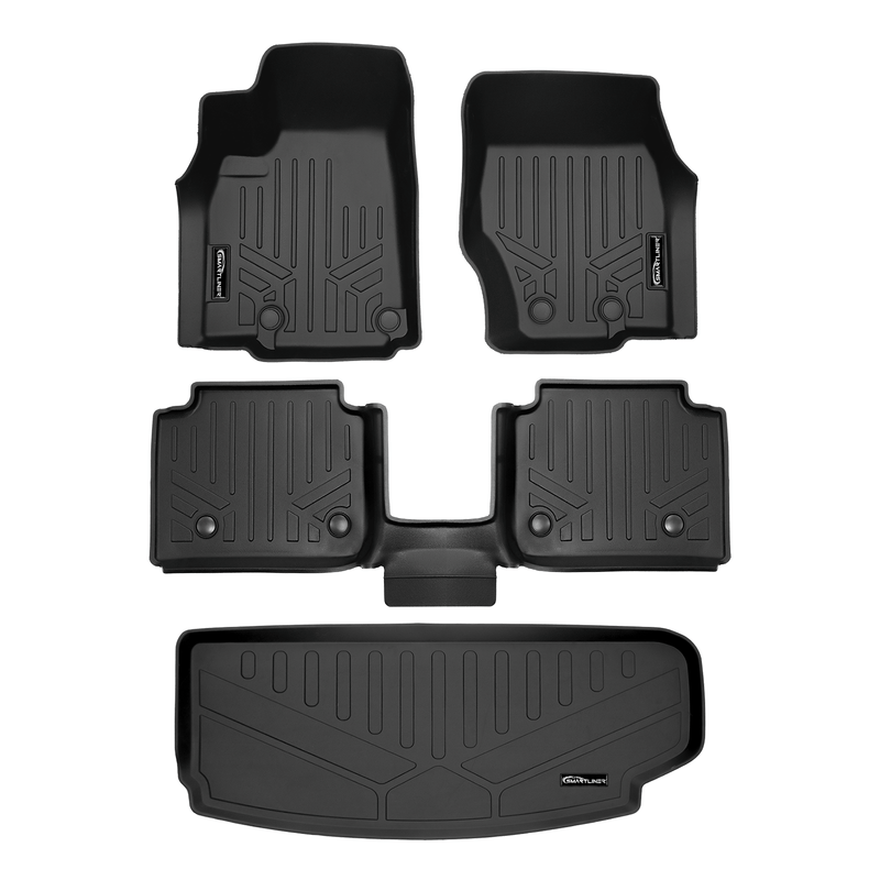 Load image into Gallery viewer, SMARTLINER Floor Liners for 2021-2026 Jeep Grand Cherokee L (2nd Row Bucket) With Center Console
