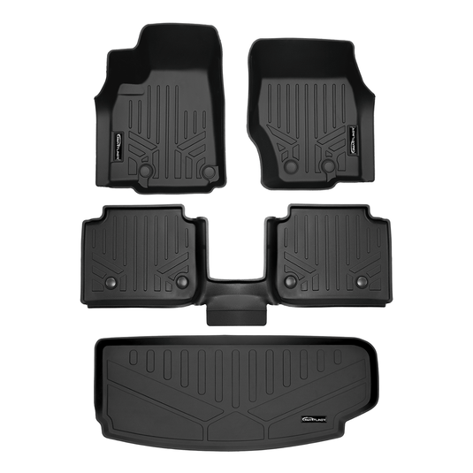 SMARTLINER Floor Liners for 2021-2026 Jeep Grand Cherokee L (2nd Row Bucket) With Center Console