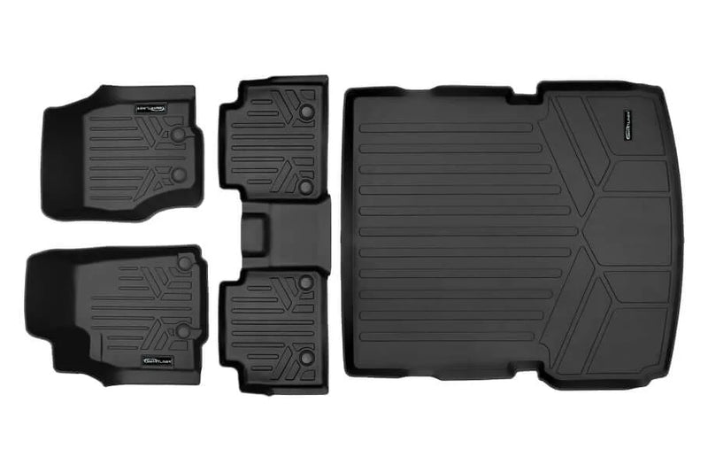 Load image into Gallery viewer, SMARTLINER Custom Fit Floor Liners For 2021-2025 Jeep Grand Cherokee L w/ 2nd Row Bucket Seats and center console
