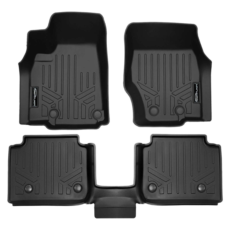 Load image into Gallery viewer, SMARTLINER Custom Fit Floor Liners For 2021-2025 Jeep Grand Cherokee L with 2nd Row Bucket Seats With Center Console (No subwoofer)
