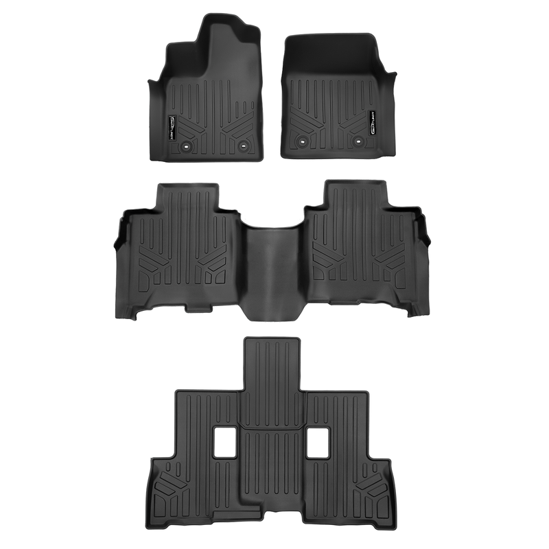 Load image into Gallery viewer, SMARTLINER Custom Fit Floor Liners For 2023-2025 Toyota Sequoia (8 Passenger Models)
