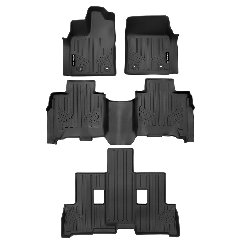 Load image into Gallery viewer, SMARTLINER Custom Fit Floor Liners For 2023-2025 Toyota Sequoia (Only Fits 7 Passenger Models Without Center Console)
