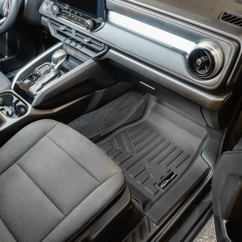 Load image into Gallery viewer, SMARTLINER Custom Fit Floor Liners For 2023-2025 GMC Canyon (Only Fits Crew Cabs with Carpeted Flooring)
