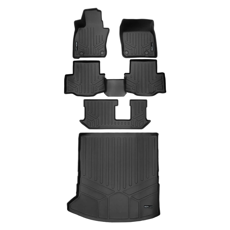 Load image into Gallery viewer, SMARTLINER Custom Fit Floor Liners For 2024-2025 Mazda CX-90 Plug-In Hybrid (Only Fits 2nd Row Bench)
