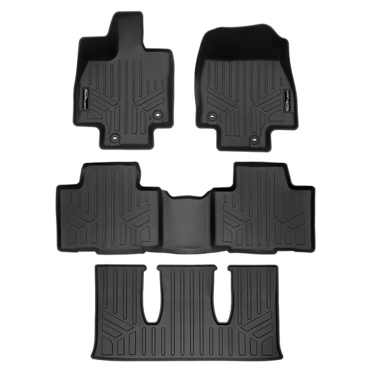 SMARTLINER Custom Fit Floor Liners For 2024 - 2025 Toyota Grand Highlander Hybrid