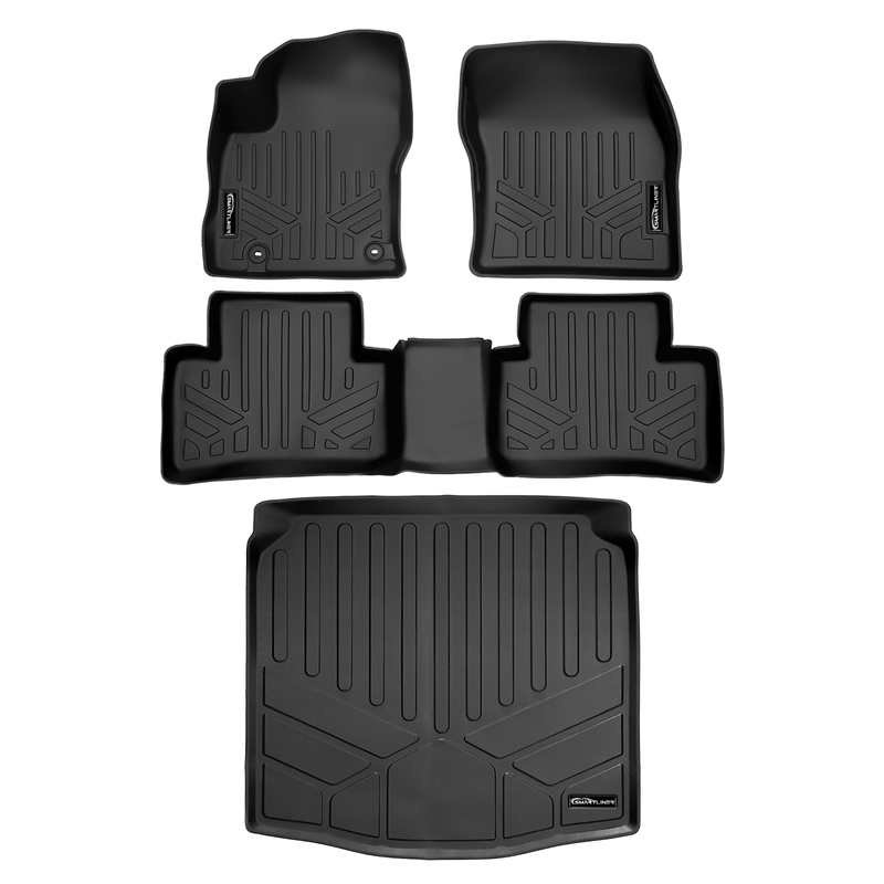 Load image into Gallery viewer, SMARTLINER Custom Fit Floor Liners For 2023-2025 Toyota Corolla Cross Hybrid (Fits AWD)
