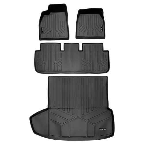 SMARTLINER Custom Fit Floor Liners For 2021-2024 Tesla Model S