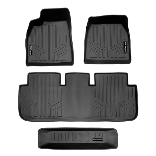 SMARTLINER Custom Fit Floor Liners For 2021-2024 Tesla Model S