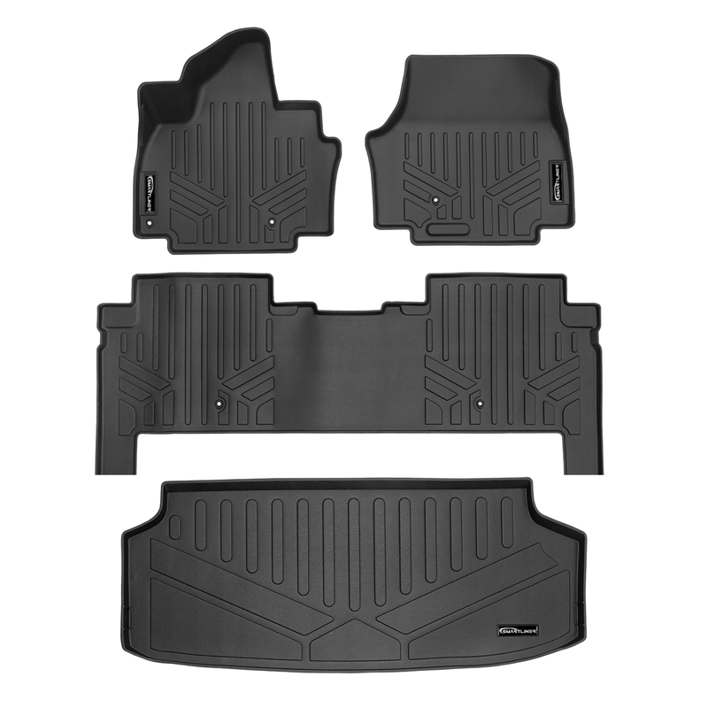 Load image into Gallery viewer, SMARTLINER Custom Fit Floor Liners Compatible With 2024 - 2025 Kia EV9 (2nd Row Bench Seat)
